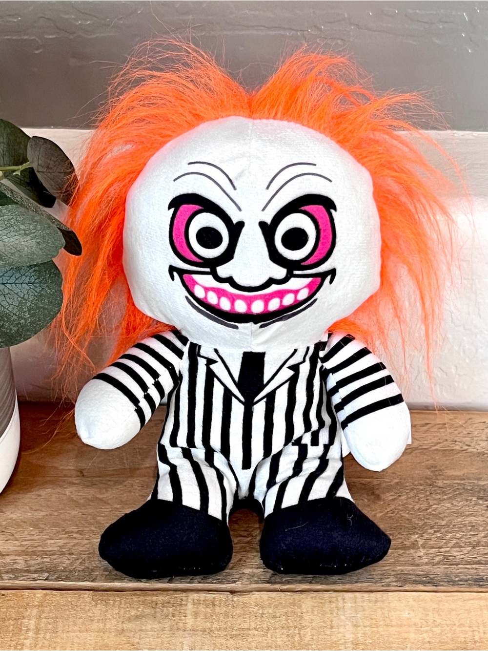 Pipeline Games Beetlejuice Plush Halloween Stuffed Toy Movie Collectible